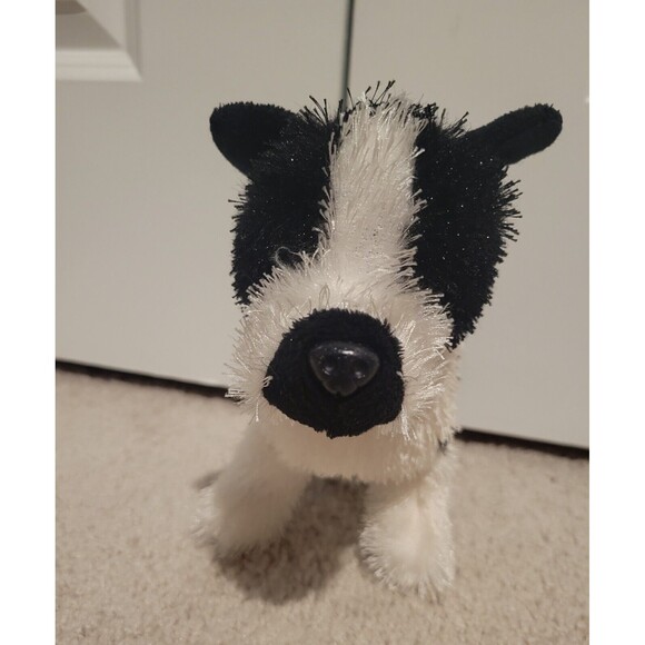 Ganz Webkinz Plush Boston Terrier Puppy Dog Black White HM173 No Code - Picture 2 of 10